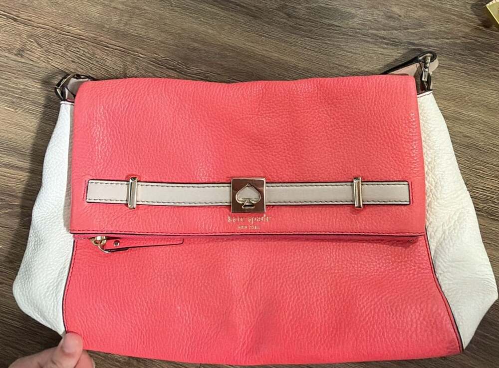 Kate Spade Houston Street Loula Pebble Leather Crossbody Handbag